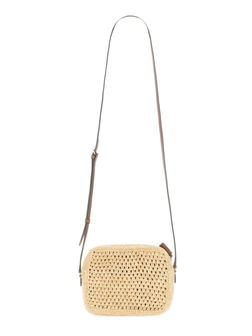 Anya Hindmarch Rectangular Crossbody Bag With Embroidered Eyes