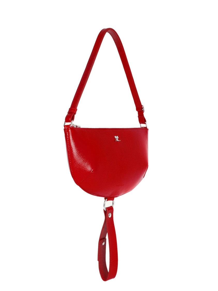 Courrèges Neutrals Holy Eclipse Crescent Bag