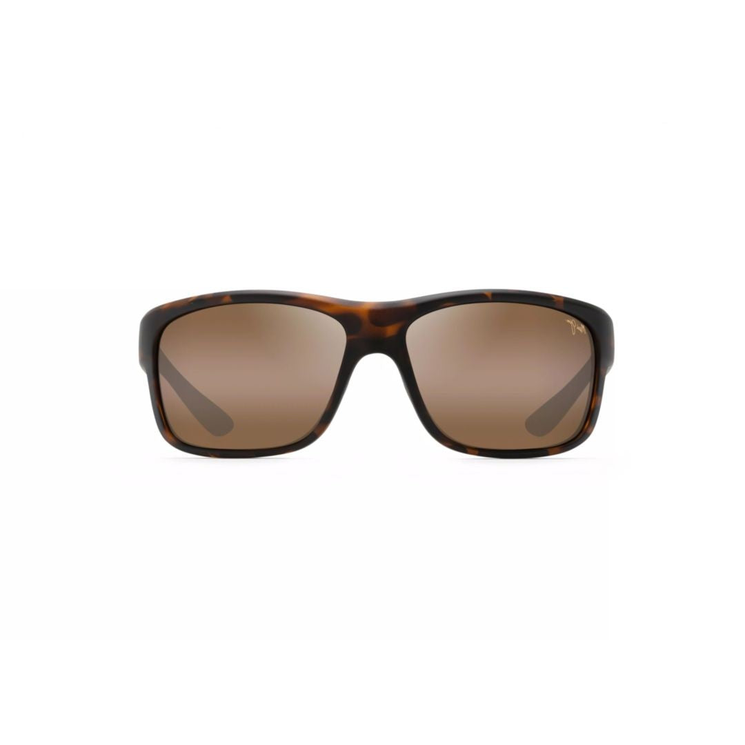 Maui Jim Southern Cross Rectangular Tortoiseshell Sunglasses With Brown-Tinted Lenses