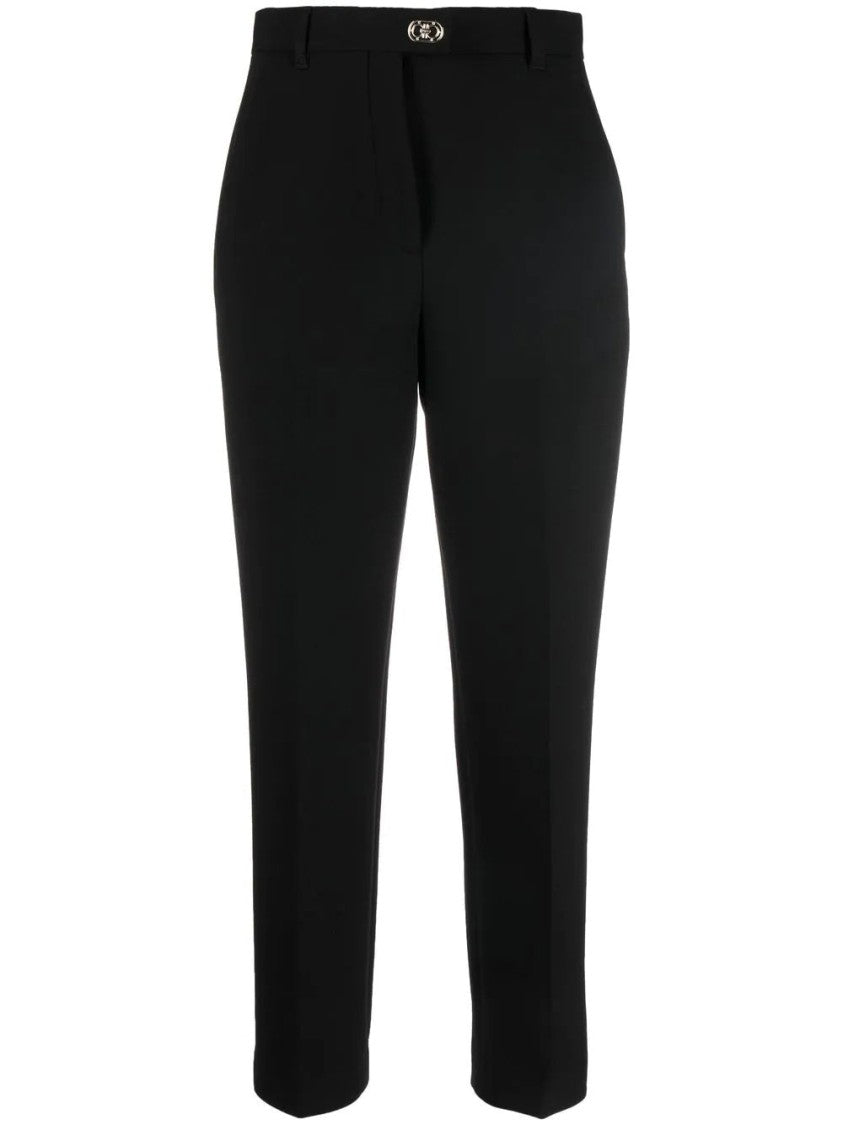 Salvatore Ferragamo Straight-Leg Trousers With Discreet Waistband Detail