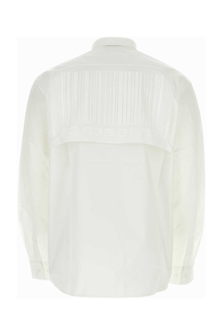 Vtmnts White Cotton Oversize Shirt