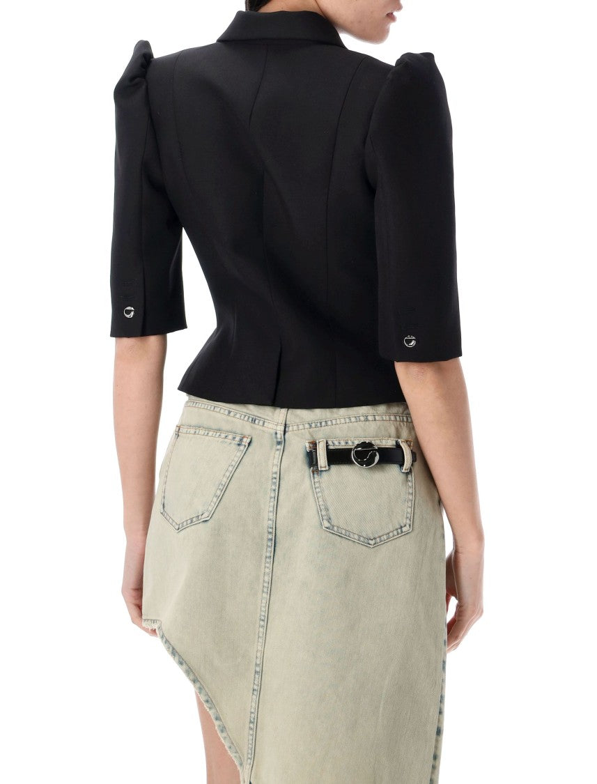 Coperni Cropped Tailored Jacket