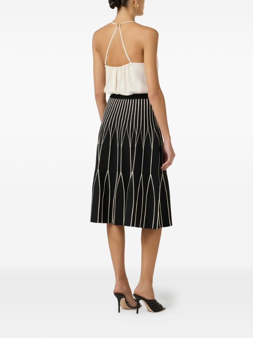 Elisabetta Franchi Sleeveless Wrap-Style Bodysuit