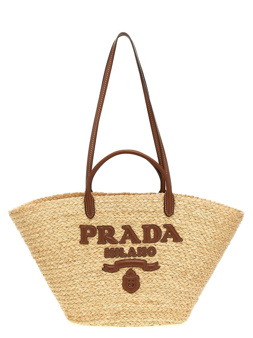 Prada Big Logo Shopping Bag