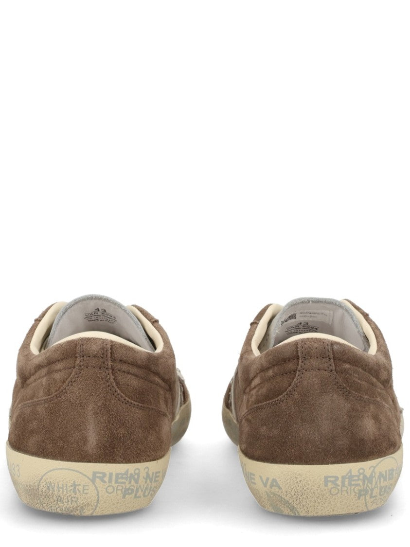 Premiata David Suede Leather Low Sneakers