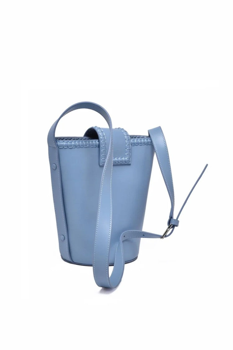Emporio Armani Bucket Crossbody Bag - Light Blue