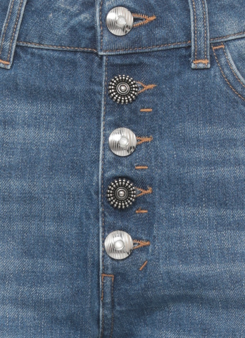 Dondup Blue Koons Bot Gioie Jewel Jeans