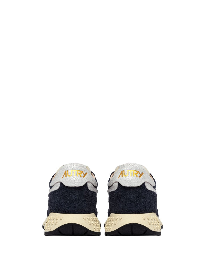 Autry Reelwind Navy Blue Low Sneakers