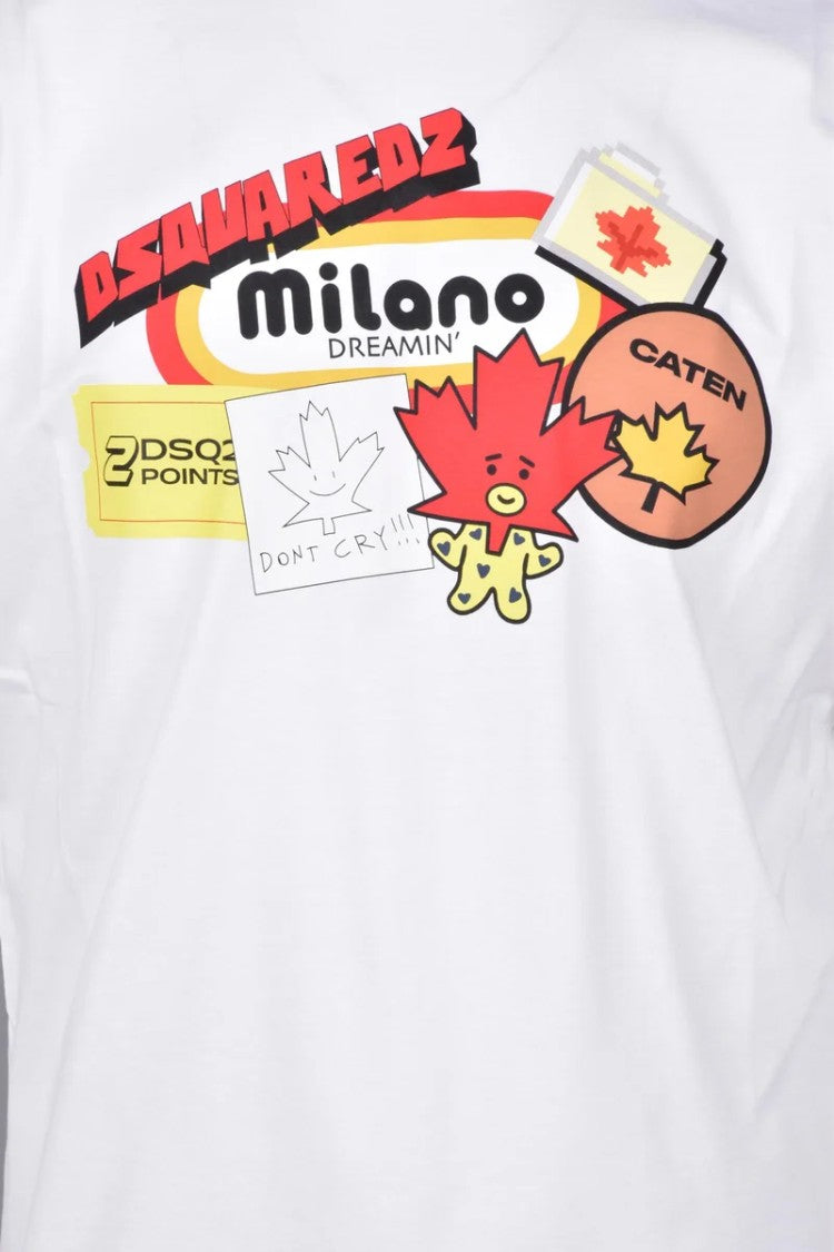 Dsquared2 Cotton T-Shirt - White