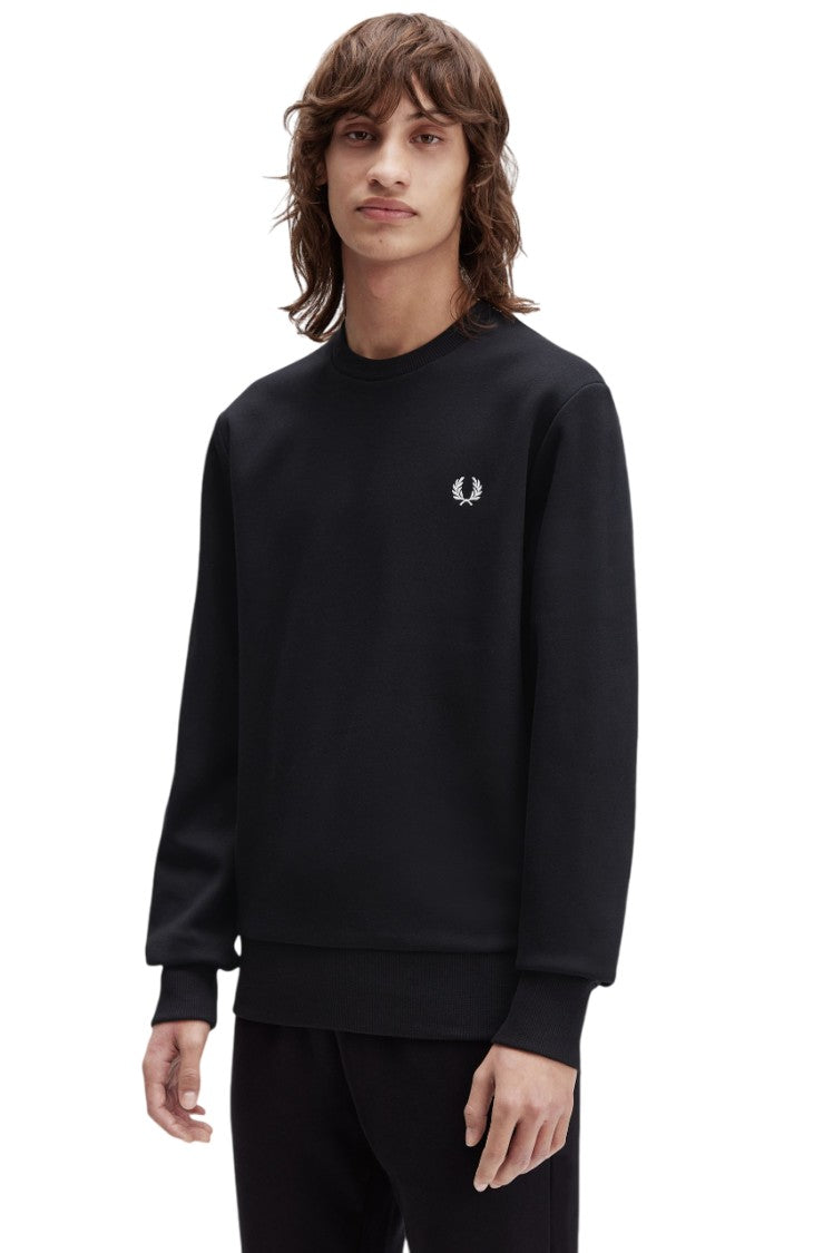 Fred Perry Regular Fit Sweatshirt With Bold Logo Print