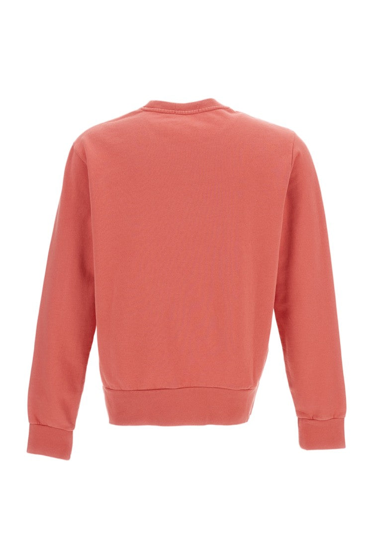Polo Ralph Lauren Cotton Crewneck Sweatshirt With Ribbed Detailing