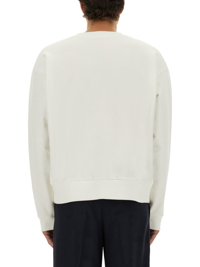 Marni Relaxed Fit Off-White Sweatshirt