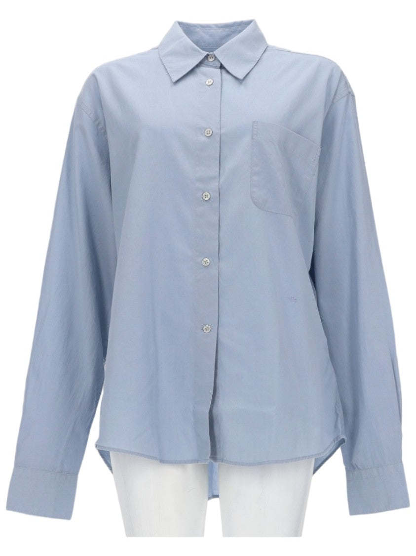Our Legacy Forever Relaxed-Fit Blue Tencel-Cotton Shirt