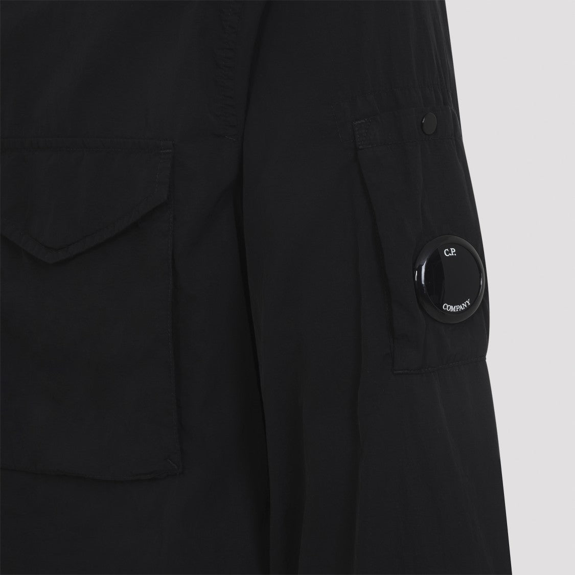 C.P. Company Long-Sleeved Black Casual Shirt