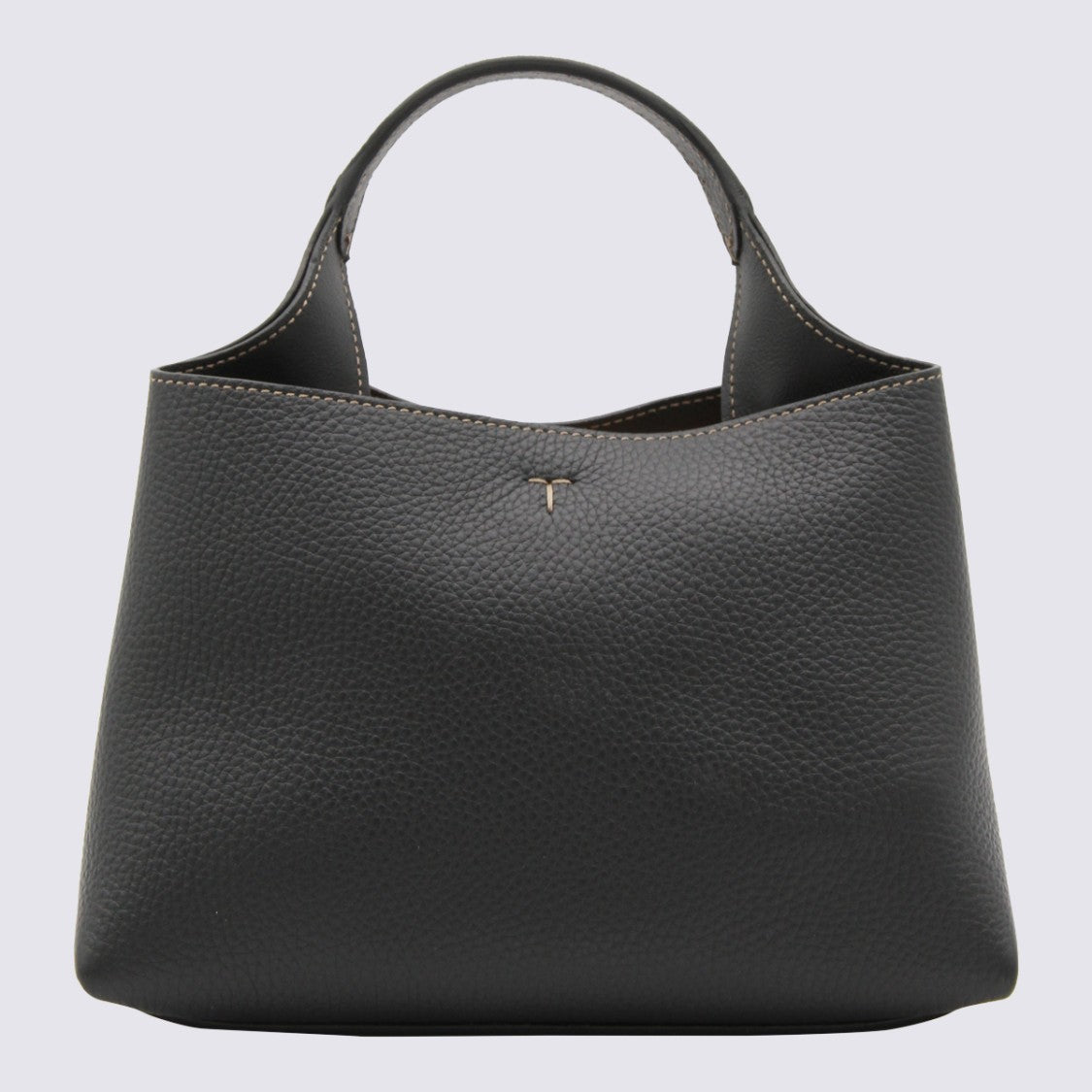 Tod's Structured Handbag With Minimalist Design And Curved Top Edge
