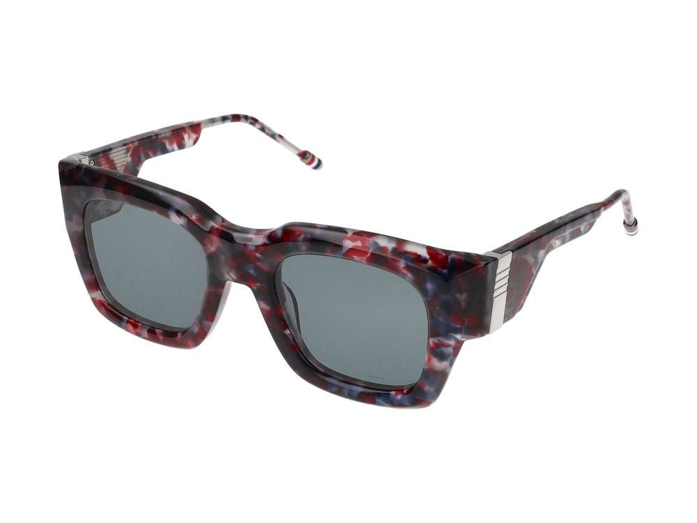 Thom Browne Black Acetate And Titanium Sunglasses