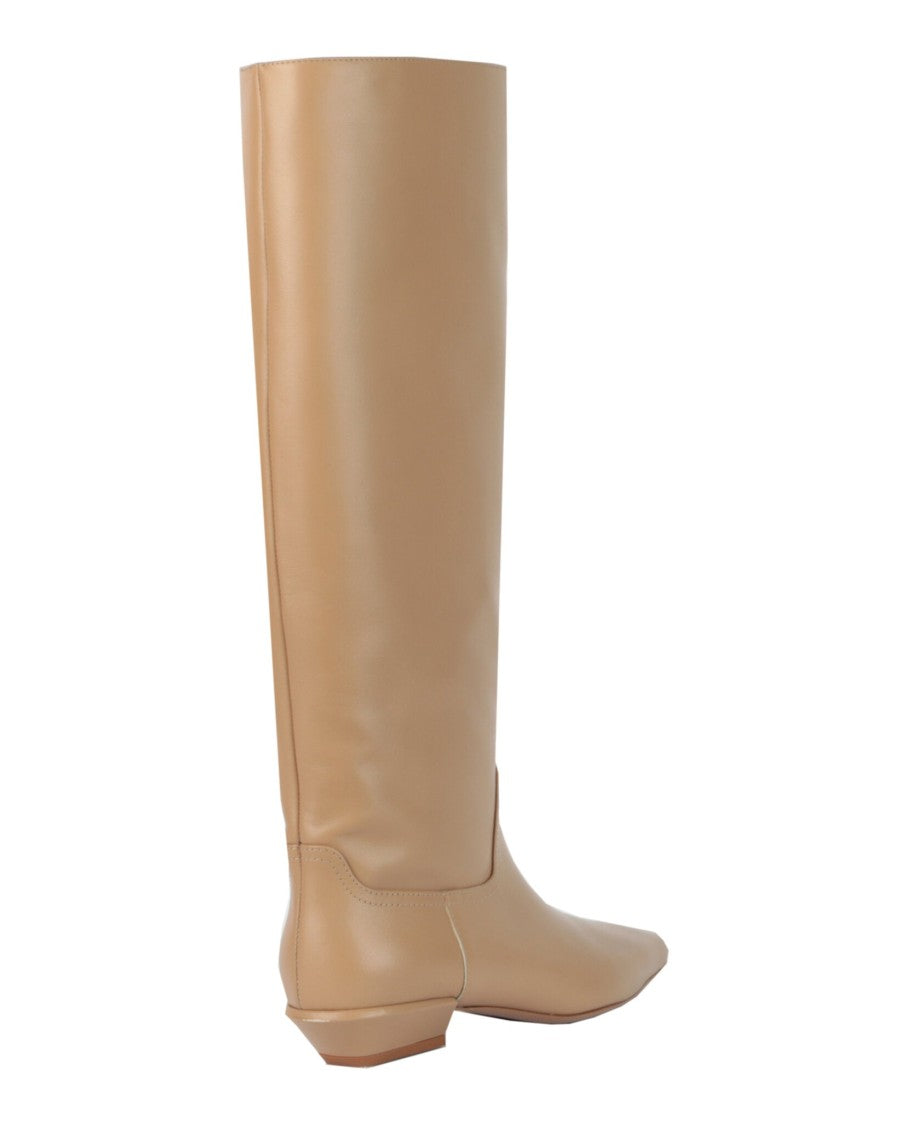 Paris Texas Bettina High-Knee Leather Boots