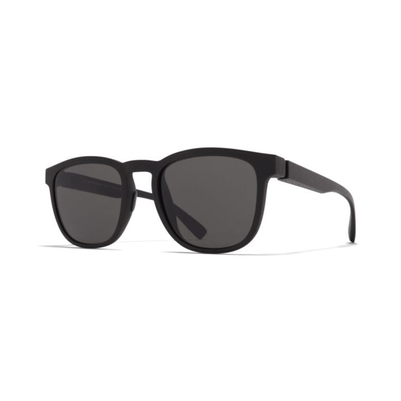 Mykita Black Lovell Matte Square Sunglasses