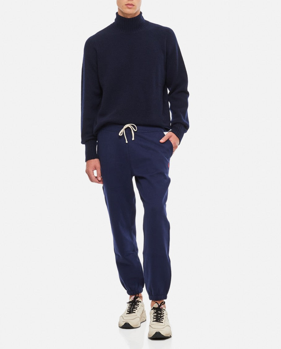 Polo Ralph Lauren Tapered Leg Track Pants With Drawstring Closure