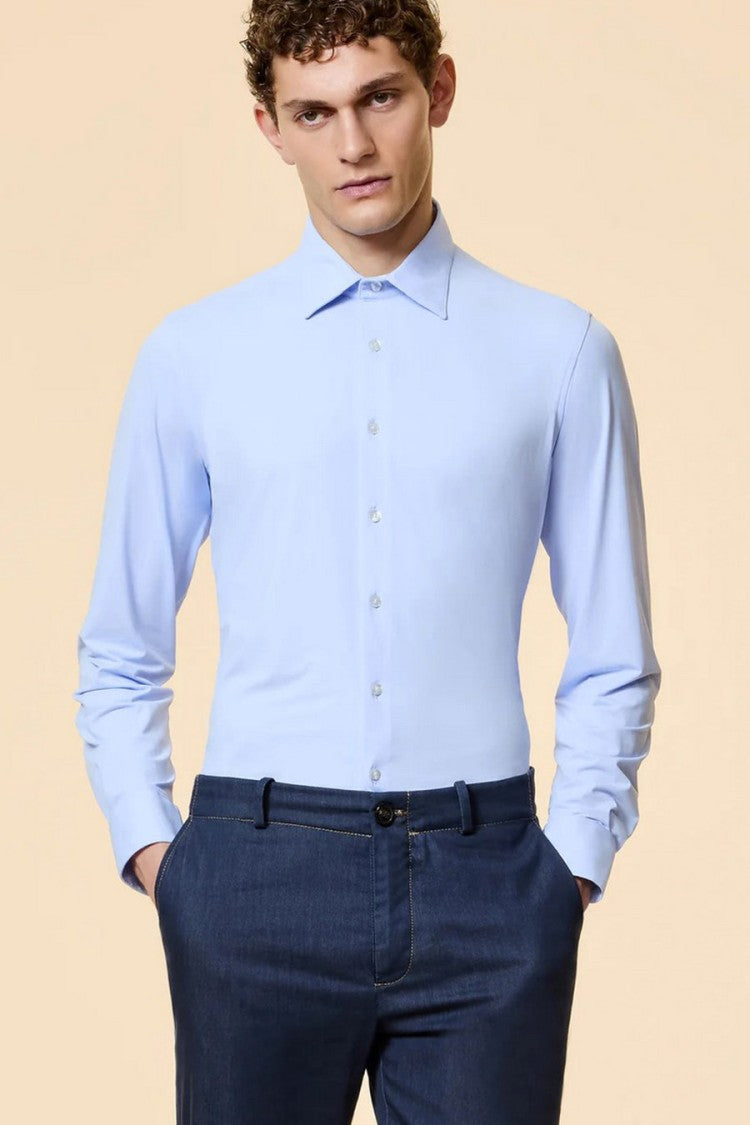 Rrd Sky Blue Cotton Shirt