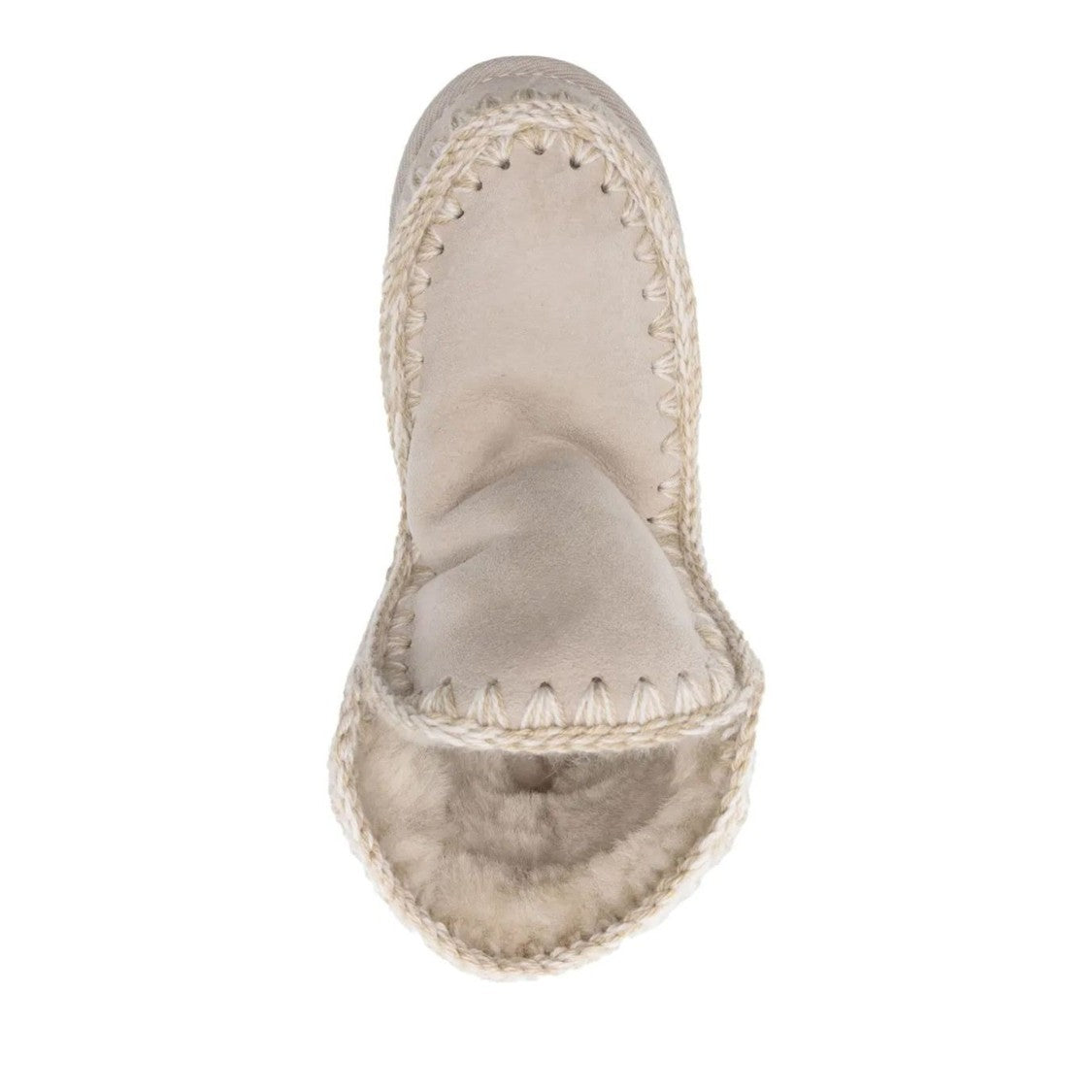Mou Beige Eskimo 18 Sheepskin Glitter Boots
