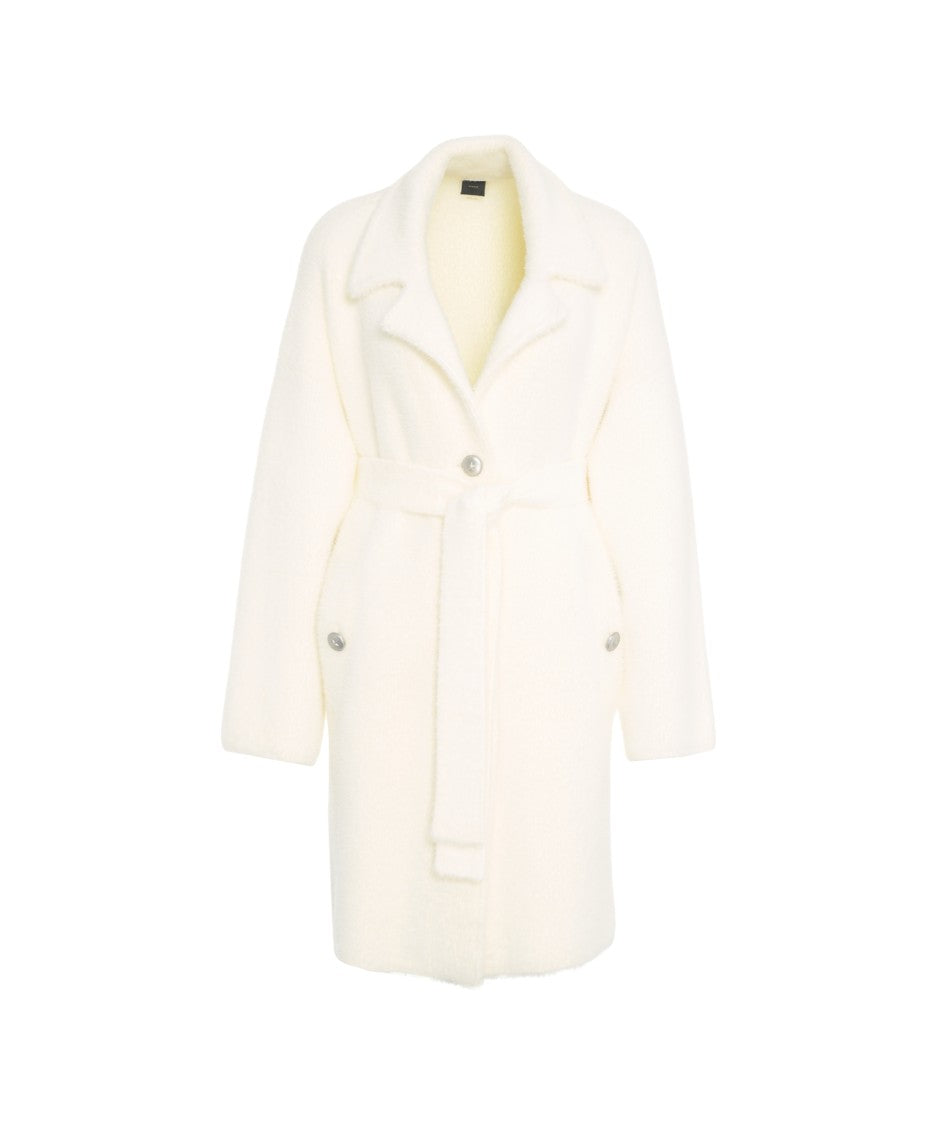 Pinko Coat With Belt At The Waist