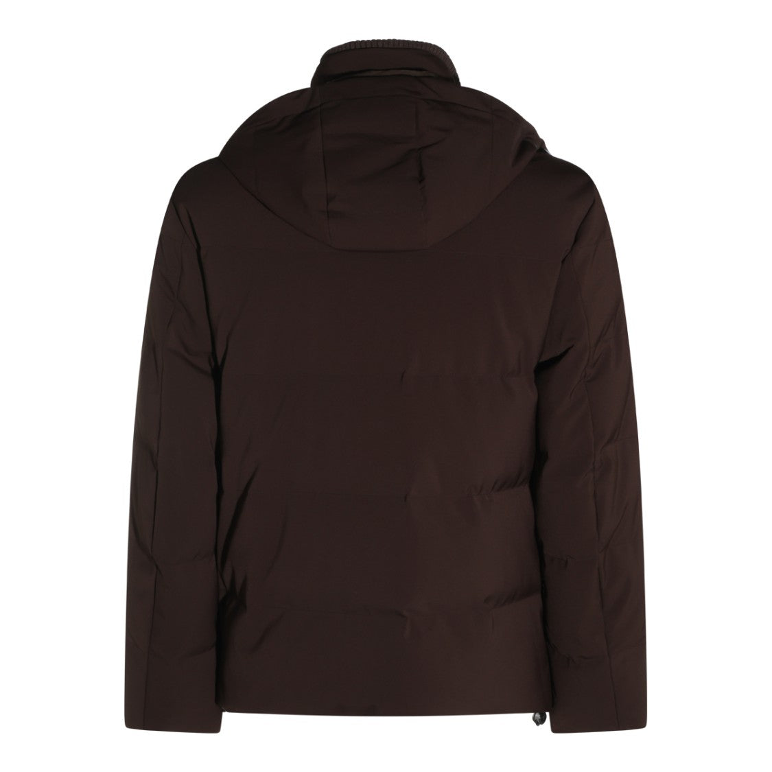 Montecore Brown Hooded Down Jacket