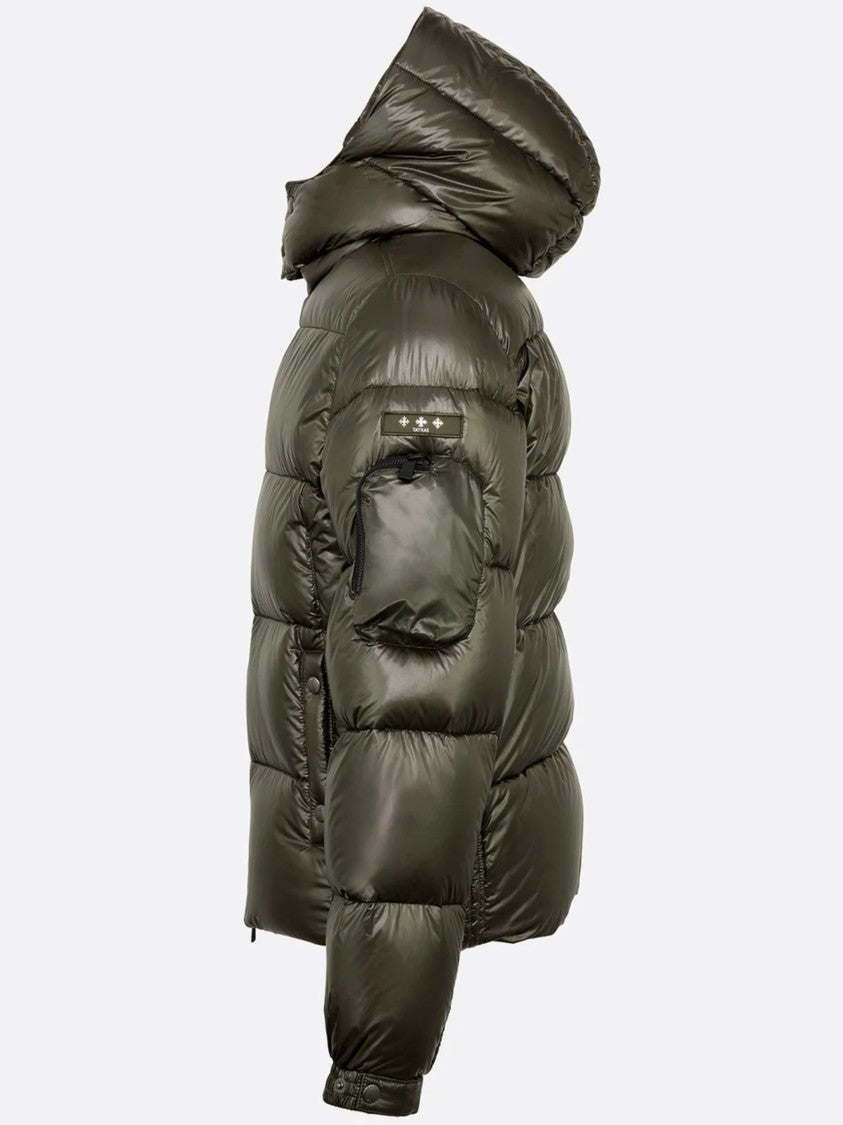 Tatras Belbo Green High-Collar Padded Down Jacket