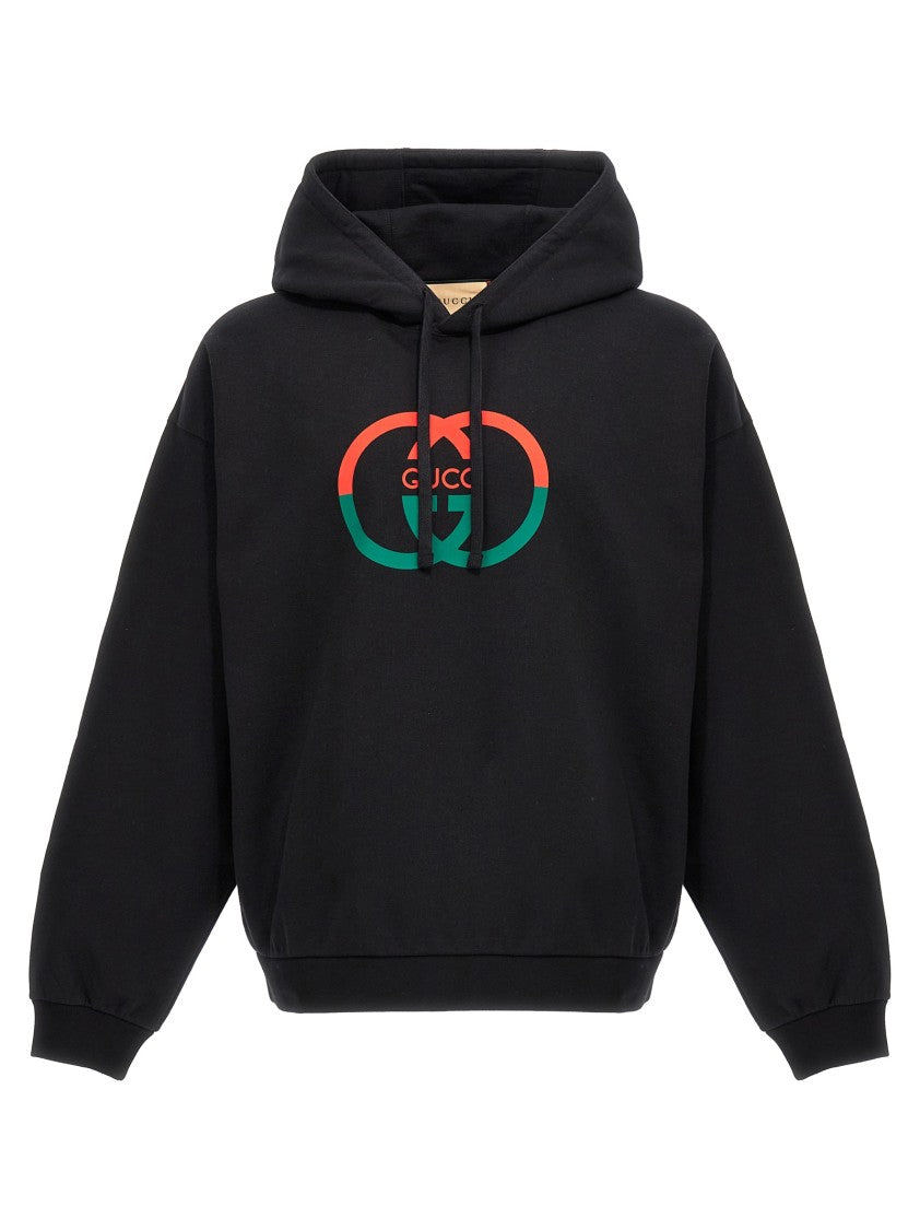 Gucci Logo Print Hoodie