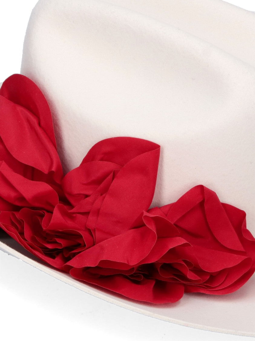 Willy Chavarria Wool Cap – White