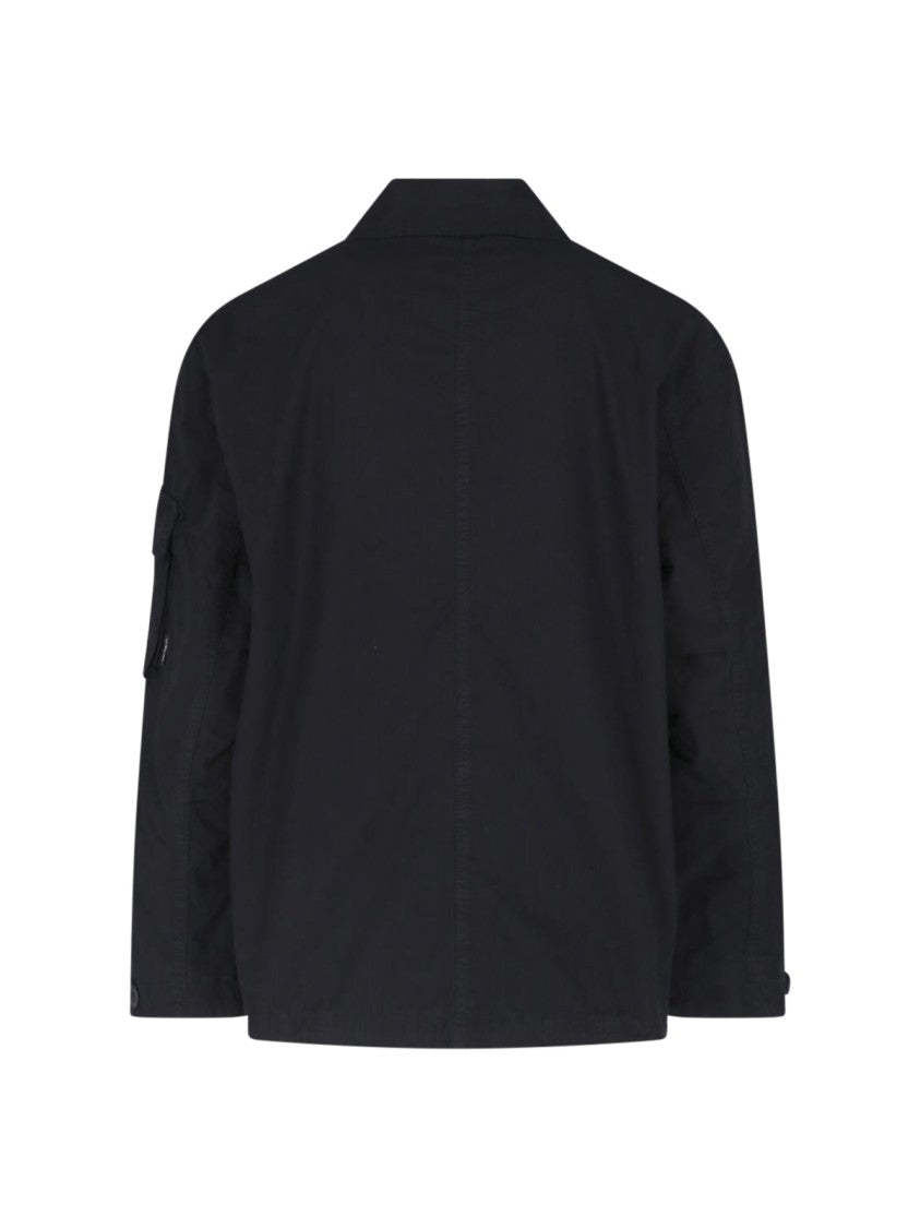 Carhartt Wip Black Manderson Cotton Jacket