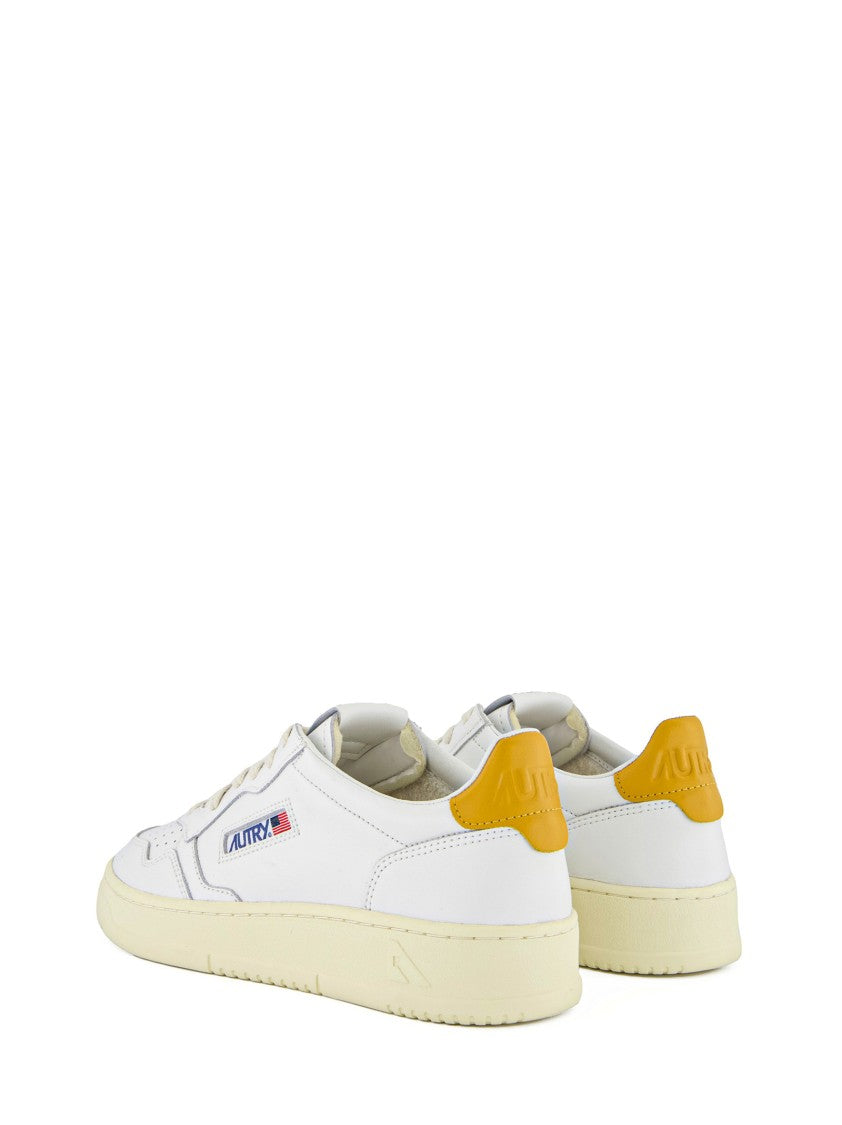 Autry White Leather Sneakers