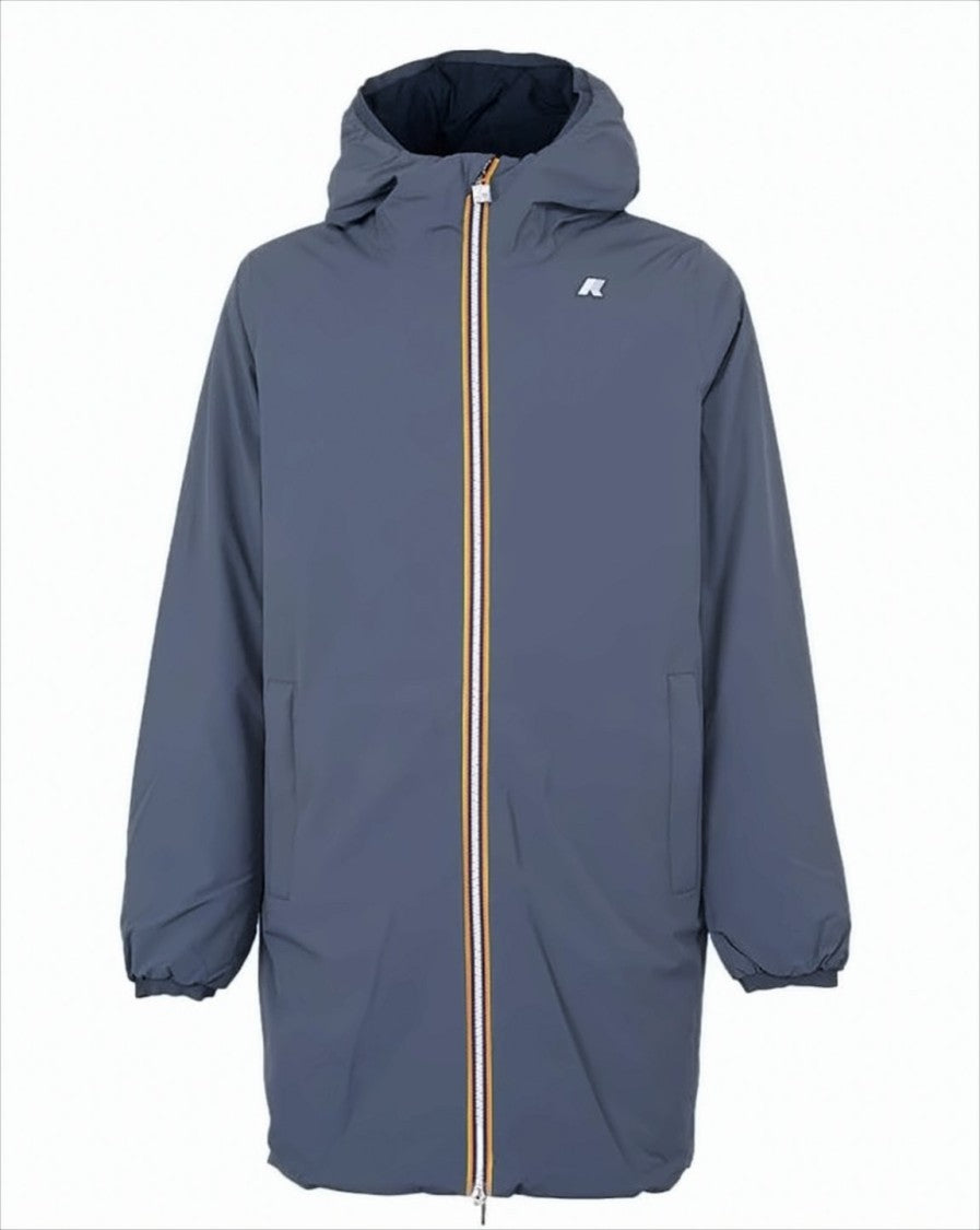 K-Way Reversible Waterproof Jacket With Wool Padding