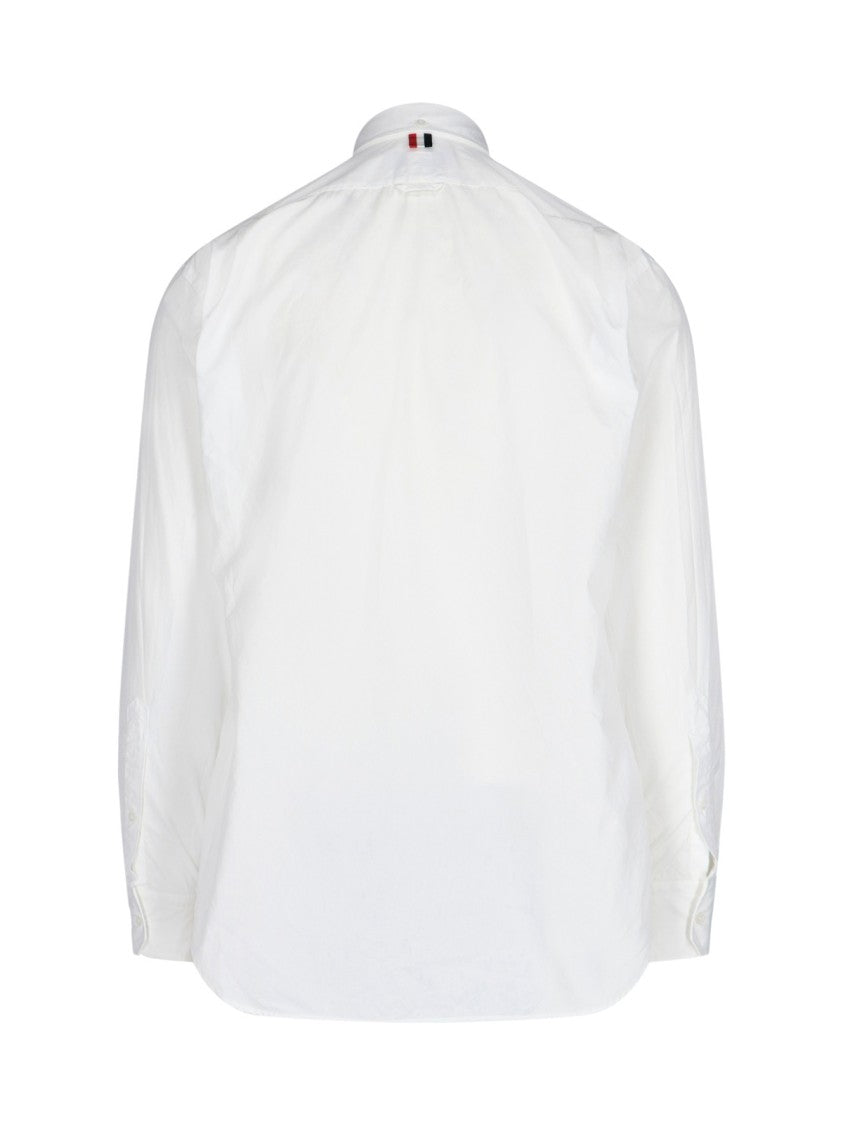 Thom Browne White Oxford Shirt – White