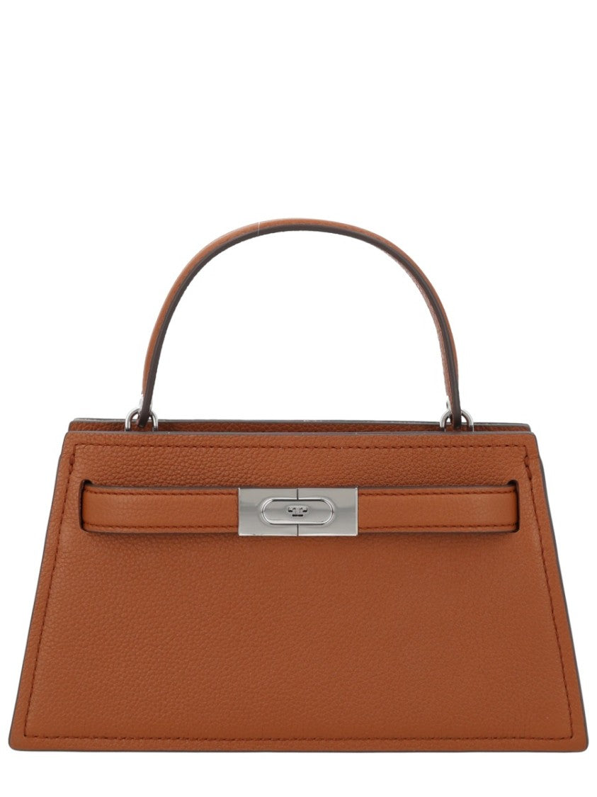 Tory Burch Rich Brown Lee Radziwill Handbag