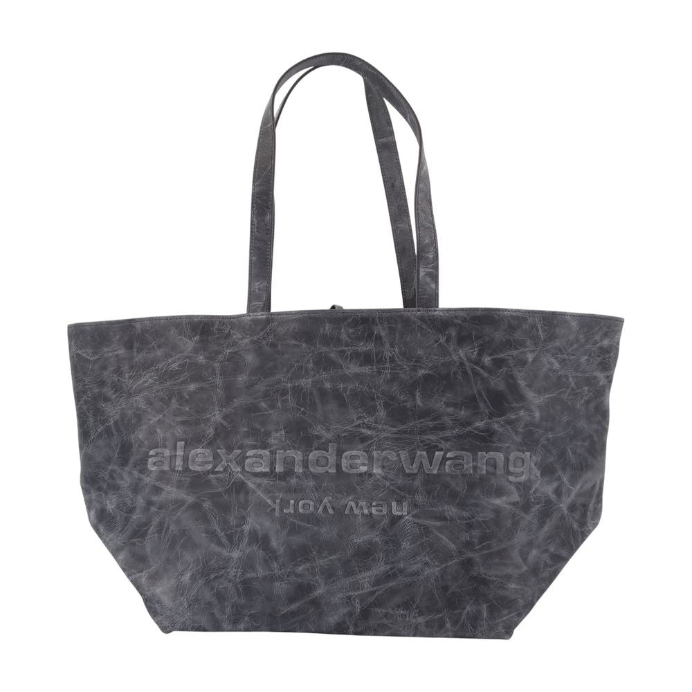 Alexander Wang Punch Shopper Bag - Leather - Grey