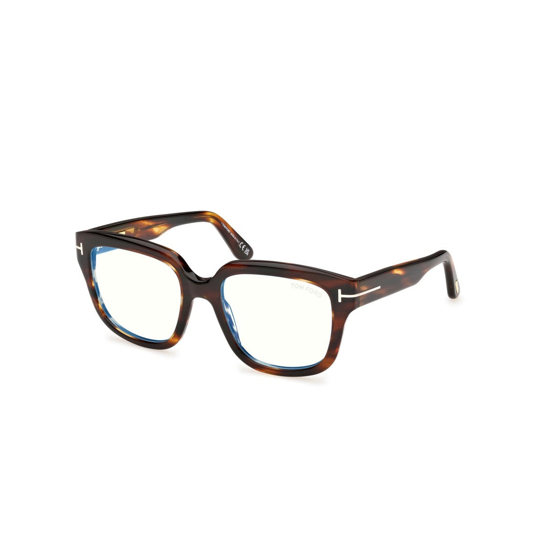 Tom Ford Ft6094-B Oversized Square Tortoiseshell Acetate Eyeglasses