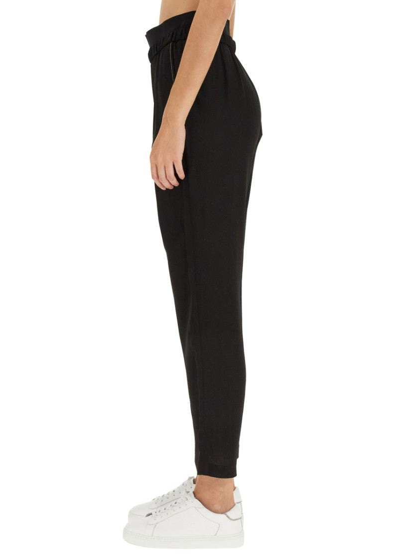 Fabiana Filippi High-Waisted Black Pants