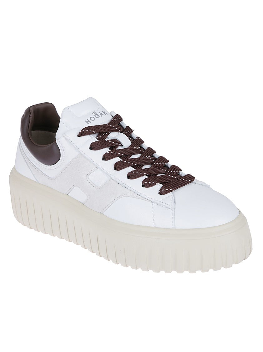 Hogan Low-Top Sneakers With Nappa Leather Upper