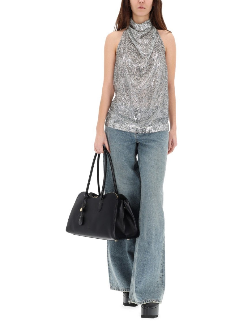 Stella Mccartney Vintage Délavé Cotton Wide-Leg Jeans