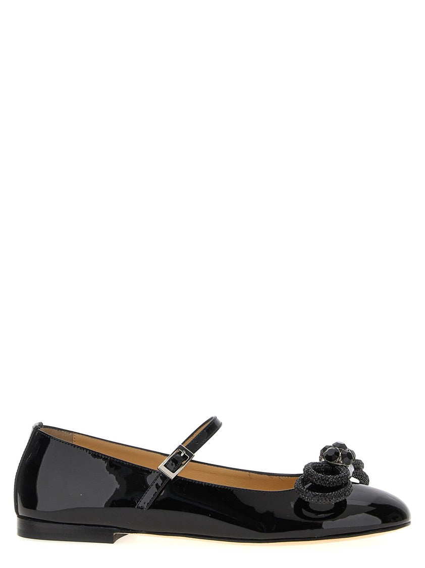 Mach & Mach Double Bow' Ballet Flats