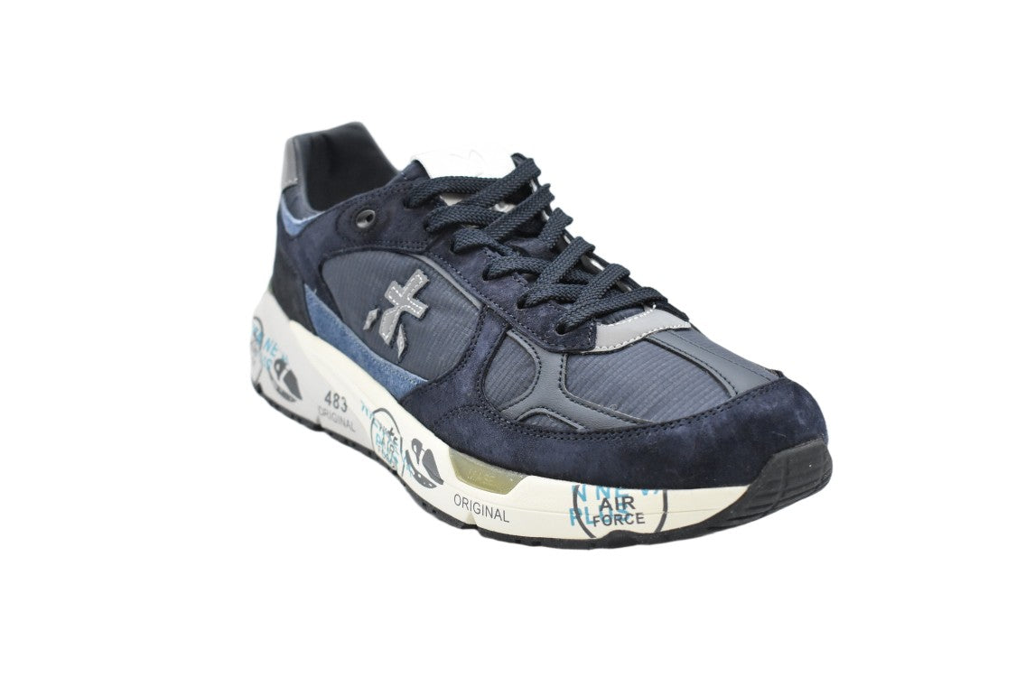 Premiata Multicolour Low Shoes Nineties Mood Detail