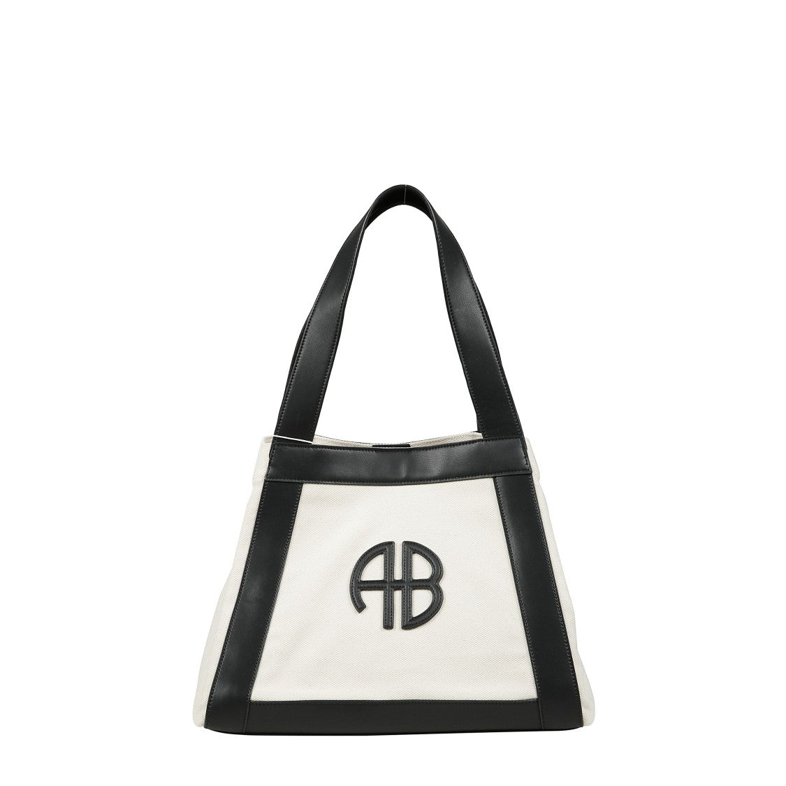Anine Bing Canvas Bag With Leather Straps