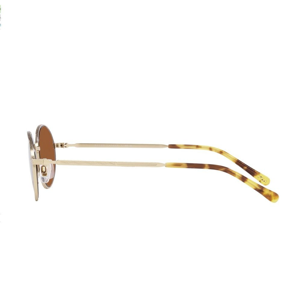 Polo Ralph Lauren Ph3145 Ovate Gold Metal Sunglasses