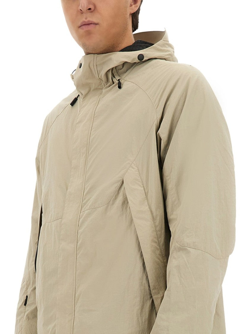 Jg1 Elongated Nylon Parka With Hood