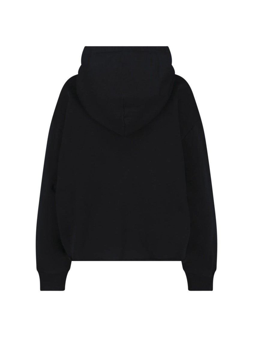 Mm6 By Maison Margiela "Numeric" Hoodie Black