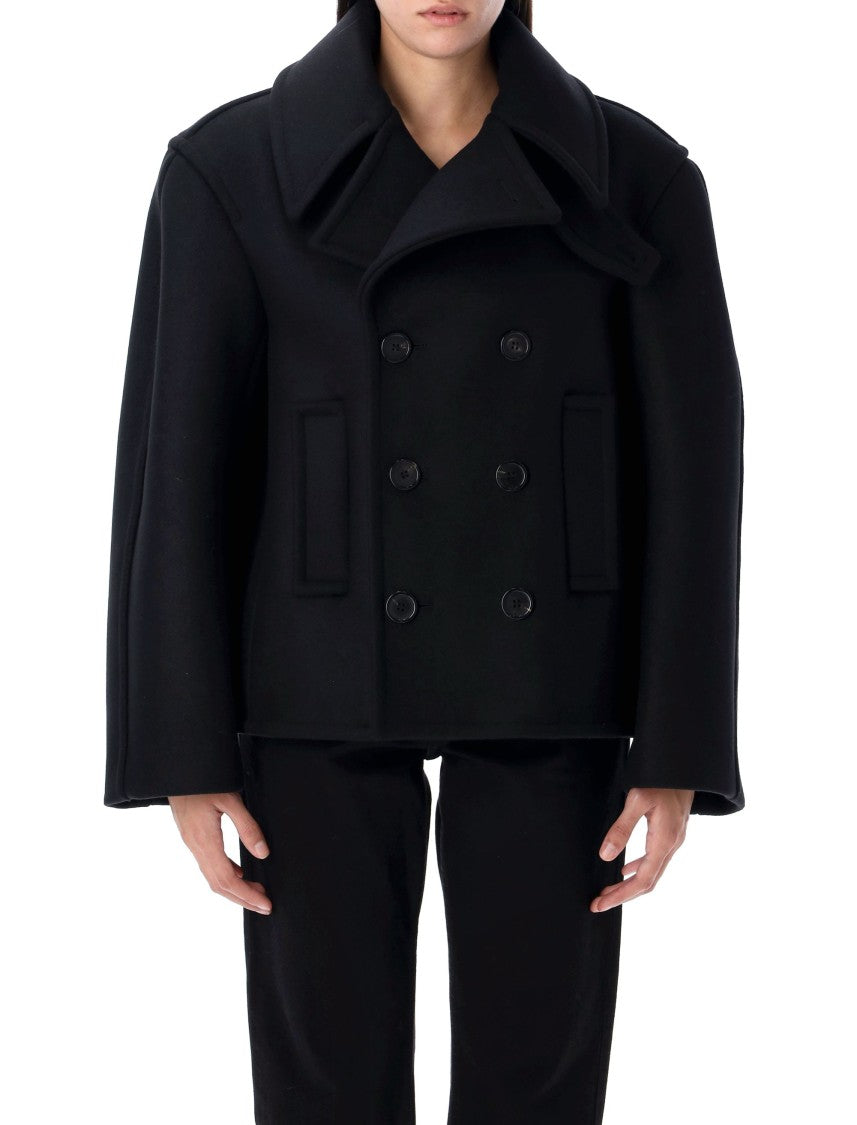 Saint Laurent Oversized Peacoat