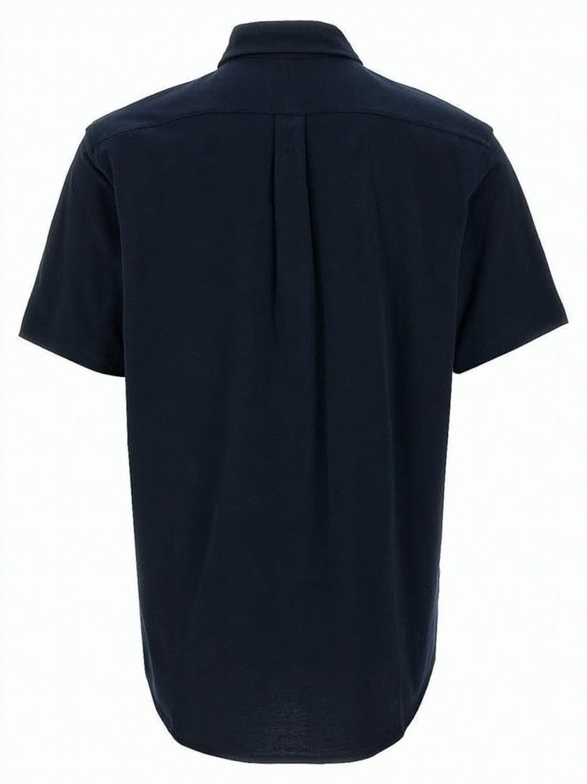 Polo Ralph Lauren Short-Sleeve Button-Down Shirt With Embroidered Logo