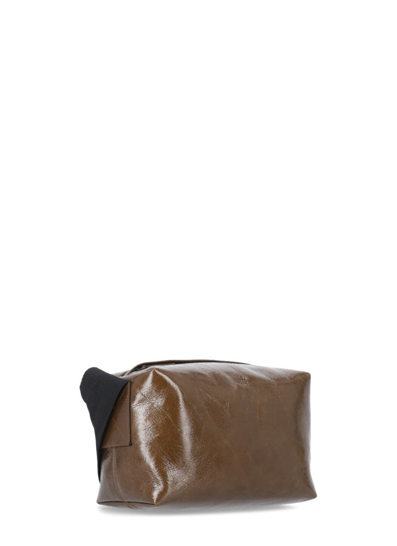 Uma Wang Shoulder Bag In Leather