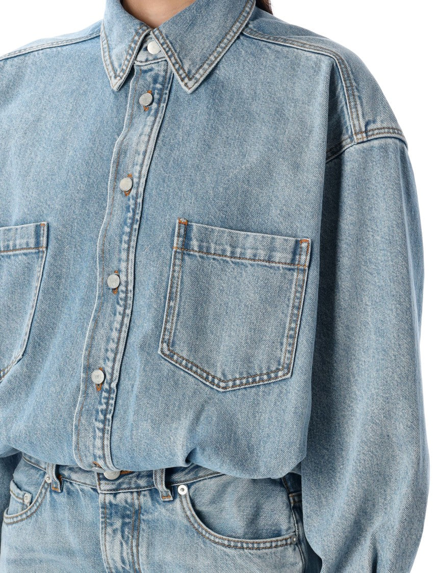 Haikure Tilda Relaxed-Fit Denim Jumpsuit With Vintage Appeal